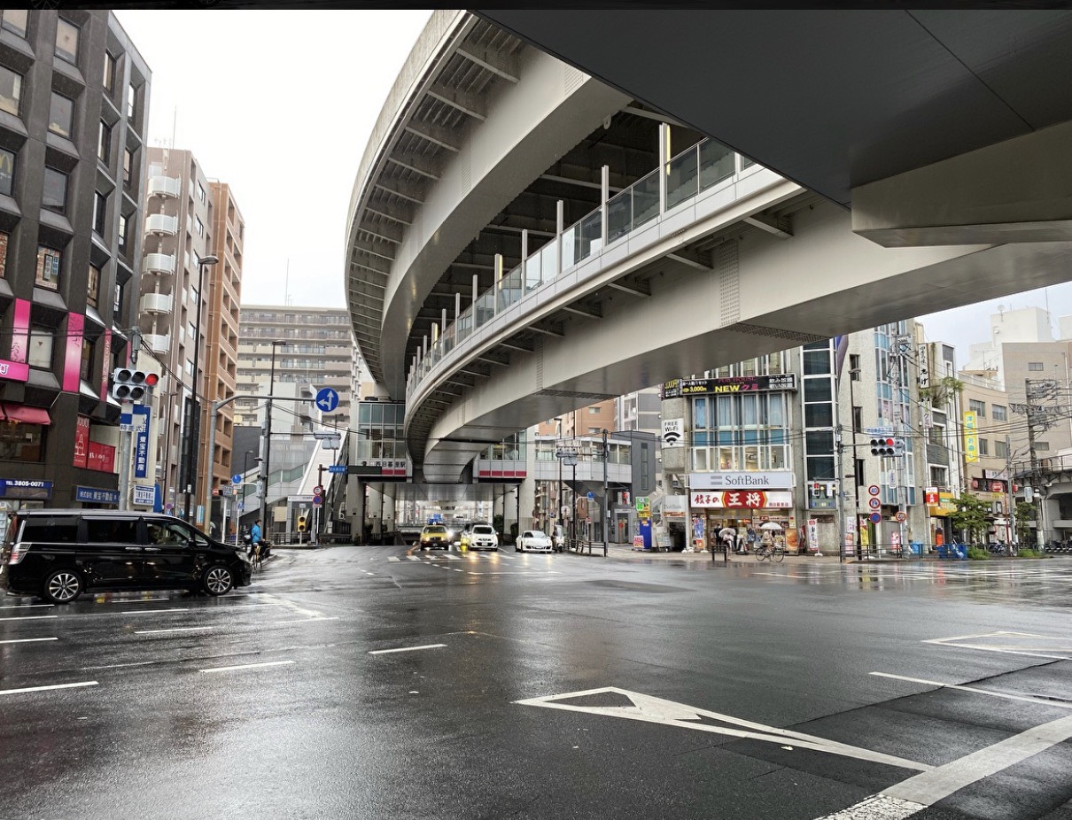 現在の西日暮里の写真
